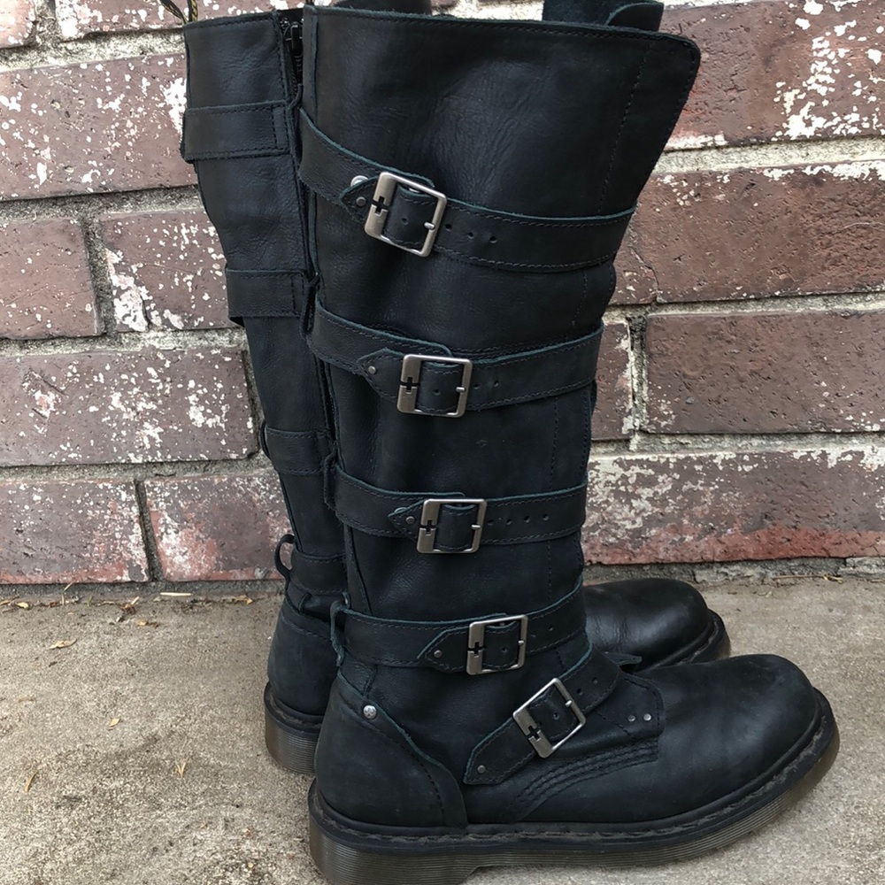 Doc Marten Women’s ZIP Up Combat Boot Real Leather